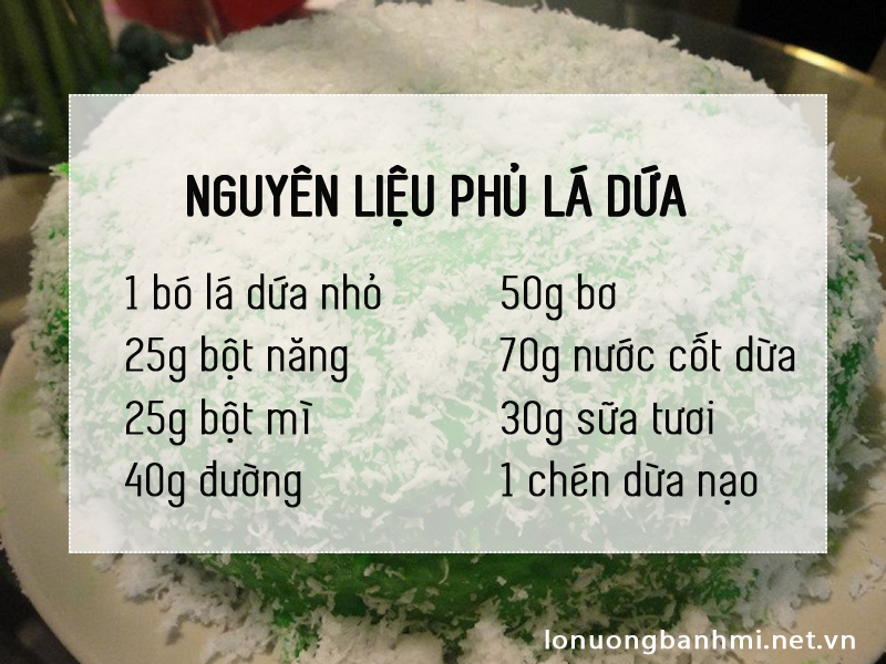 làm bánh phú sĩ