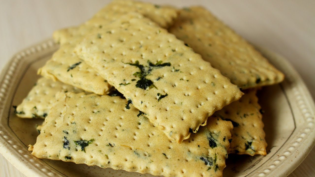 bánh quy rong biển