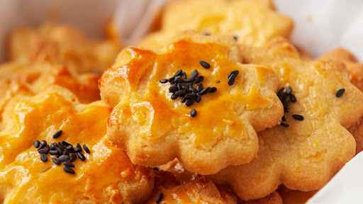 bánh quy trứng muối