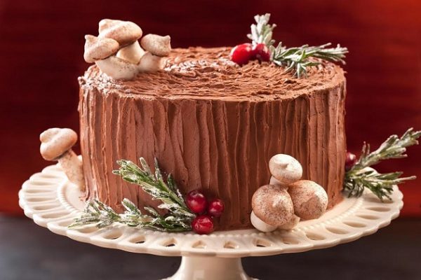 bánh tiramisu khúc cây